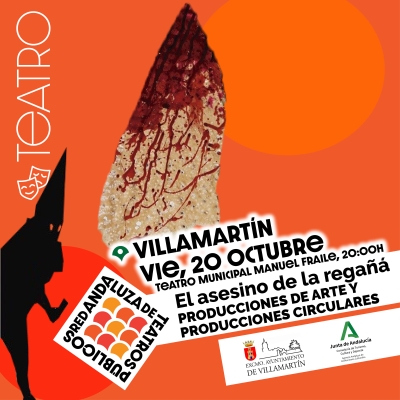 “El asesino de la regañá” abre la temporada de teatro en Villamartín
