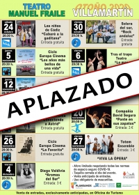 El ciclo de cine europeo se aplaza a diciembre