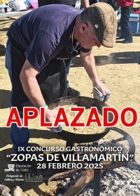 Se aplaza el IX Concurso &quot;Zopas de Villamartín&quot; 2025