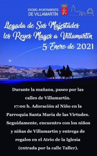 Llegada de SS. MM. los Reyes Magos a Villamartín