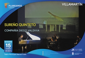 Diego Valdivia presenta en Villamartín el espectáculo “Sureño Quinteto”