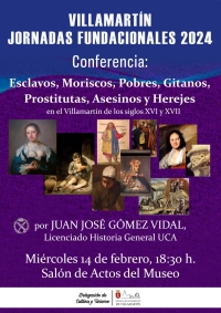 Conferencia del historiador local Juan José Gómez Vidal