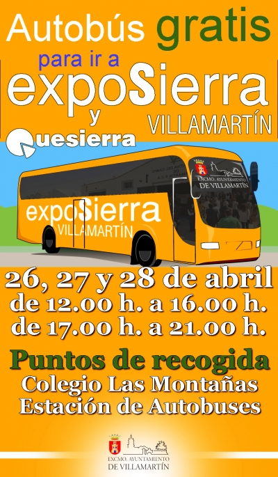 Bus gratis a Exposierra 2019