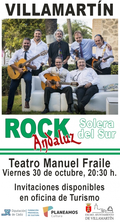 Homenaje al Rock Andaluz con “Solera del Sur”