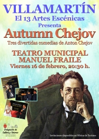 El Teatro Manuel Fraile presenta tres divertidas comedias de Anton Chejov