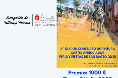 Villamartín convoca el concurso para elegir el cartel de la Feria de San Mateo 2025