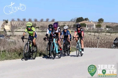 Representación destacada de Villamartín en la clausura de la temporada de ciclismo 2023